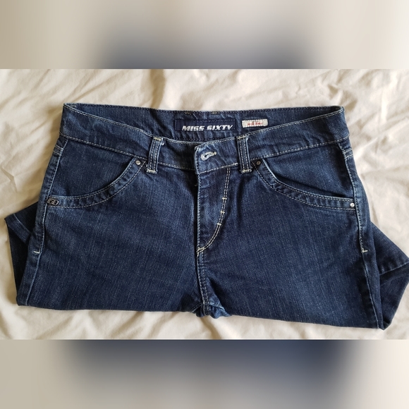 Vintage Miss Sixty Collection Y2K era denim jeans Size 31 - Picture 2 of 8